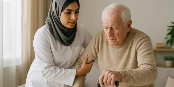 پرستار سالمند در منزل با مجوز رسمی و مراقبت شبانه&zwnj;روزی