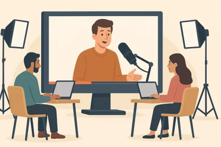 تاثیر محیط استودیویی بر کیفیت محتوا