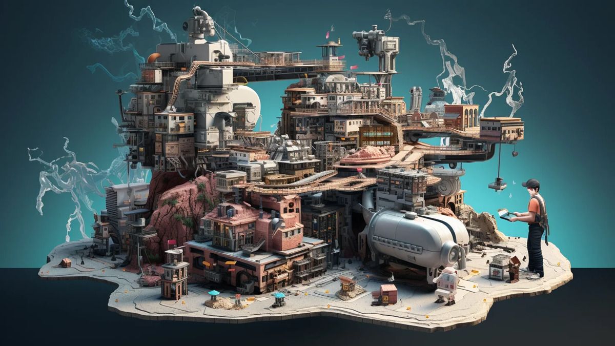 هوش مصنوعی 3D-GPT برای ساخت جهان های سه بعدی معرفی شد