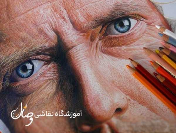 آموزش مداد رنگی