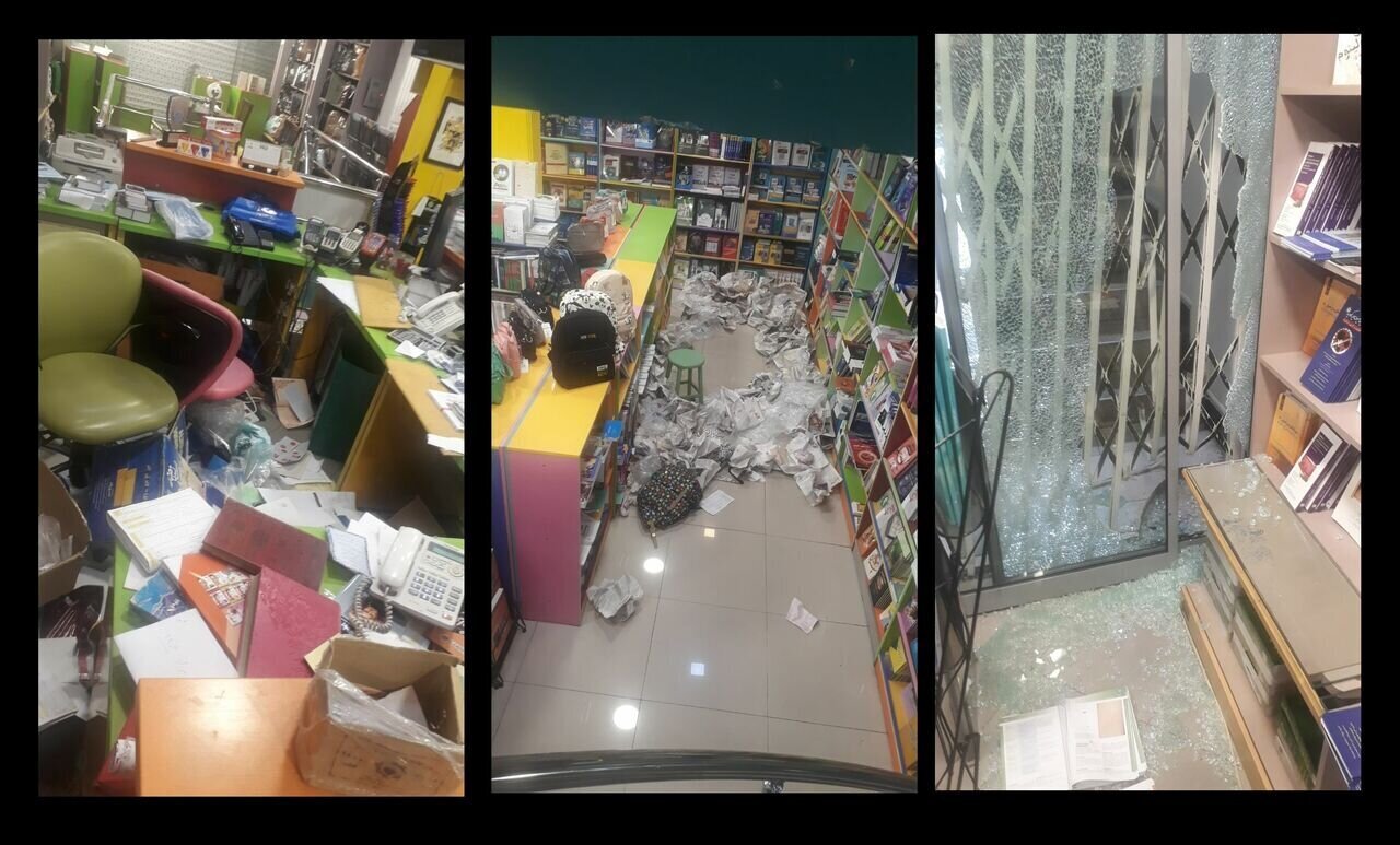 سرقت عجیب از یک کتابفروشی؛ حتی یک کتاب هم ندزدیدند! سرقت عجیب از یک کتابفروشی؛ حتی یک کتاب هم ندزدیدند!
