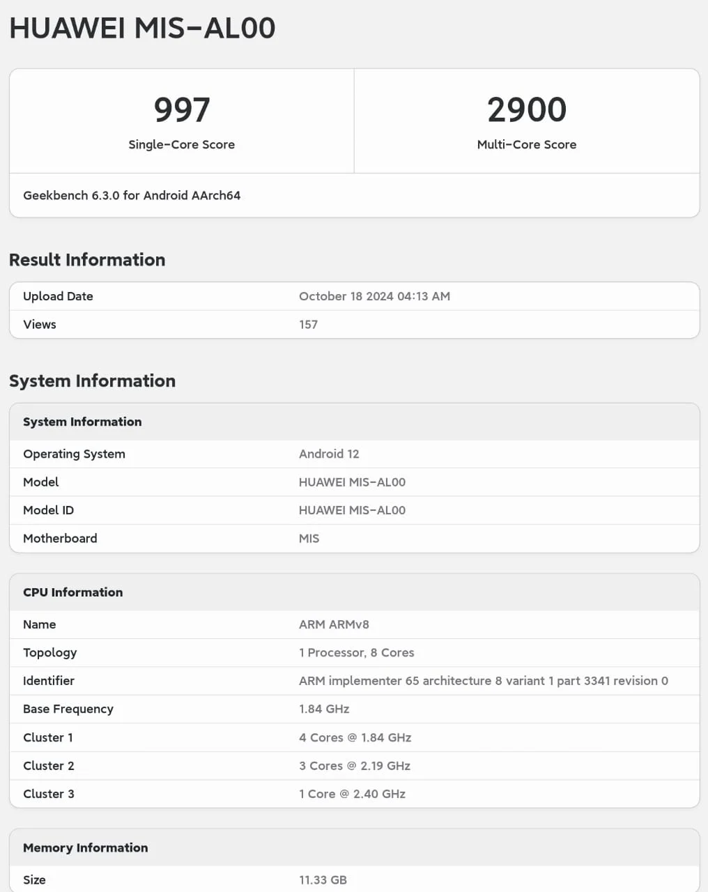 هواوی نوا ۱۳ پرو از تراشه Kirin 8000 برخوردار است
