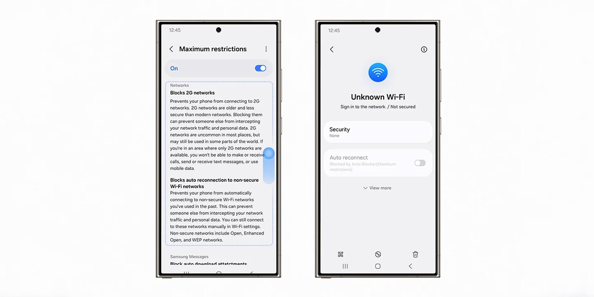 آپدیت One UI 7 بتا سامسونگآپدیت پایدار چه زمانی منتشر می شود؟ Maximum Restrictions