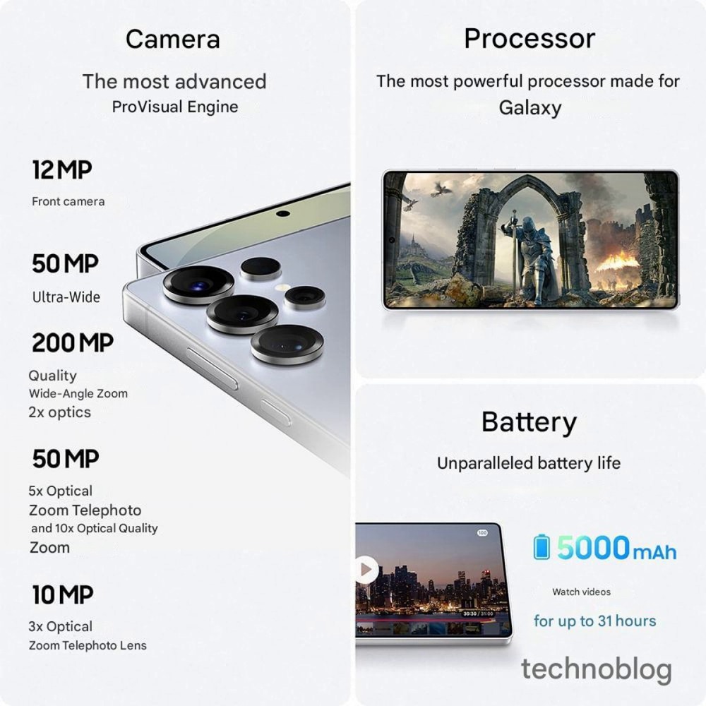 تصاویر تبلیغاتی Galaxy S25 گلکسی اس 25 اولترا