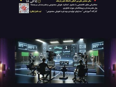 نخستین رویداد تخصصی تحول سینما با هوش مصنوعی برگزار می شود