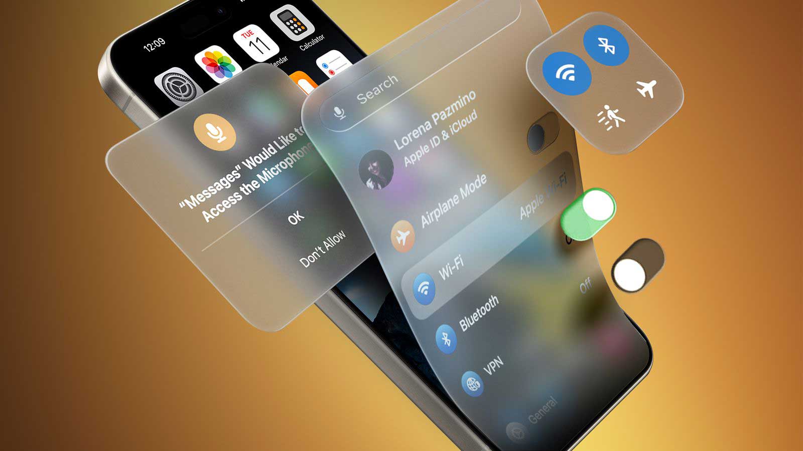 ویدئو آپدیت iOS 19 اپل را ببینید: بالاخره تغییر ظاهر رابط کاربری برای آیفون ها آپدیت آی او اس ۱۹ - تصویر غیررسمی
