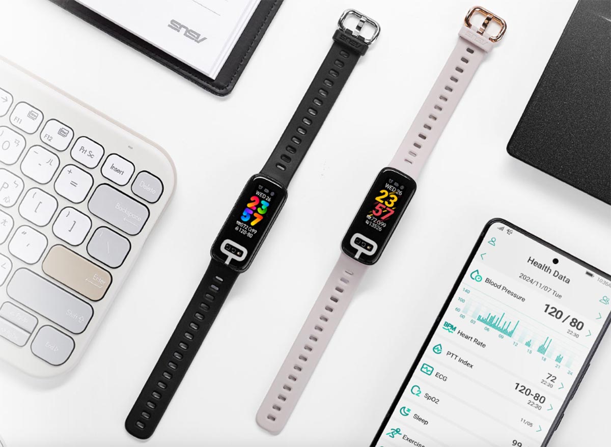 دستبند هوشمند VivoWatch 6 AERO ایسوس با سنجش فشار خون و ECG رسما معرفی شد دستبند هوشمند VivoWatch 6 AERO