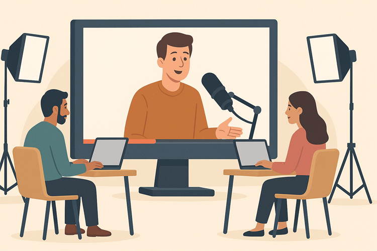 تاثیر محیط استودیویی بر کیفیت محتوا