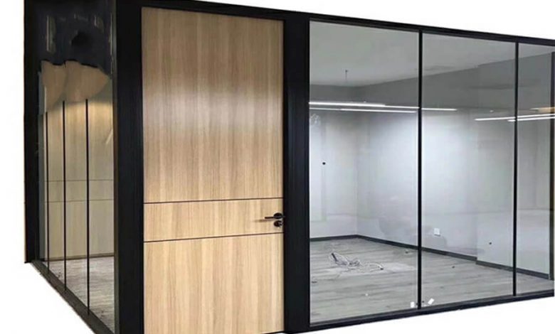 نحوه نصب پارتیشن شیشه ای